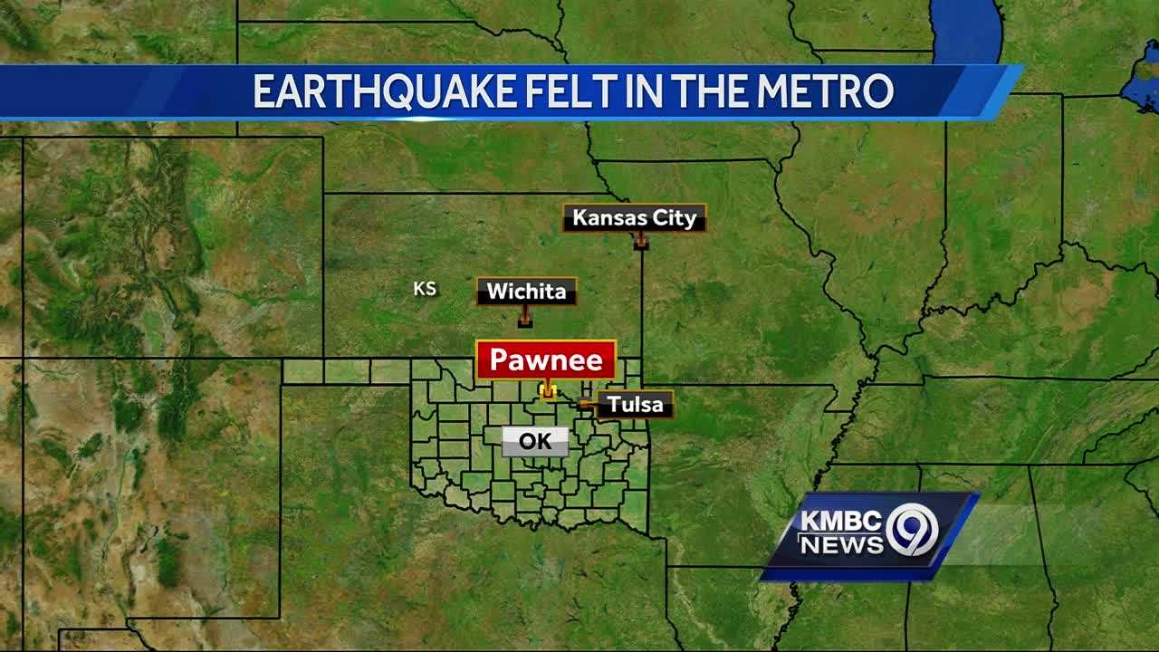 Oklahoma earthquake felt in parts of Kansas City