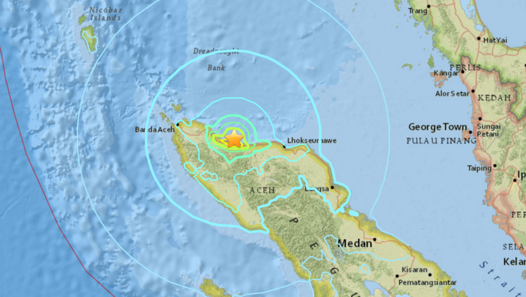 Magnitude 6.4 earthquake strikes just off Indonesian coast