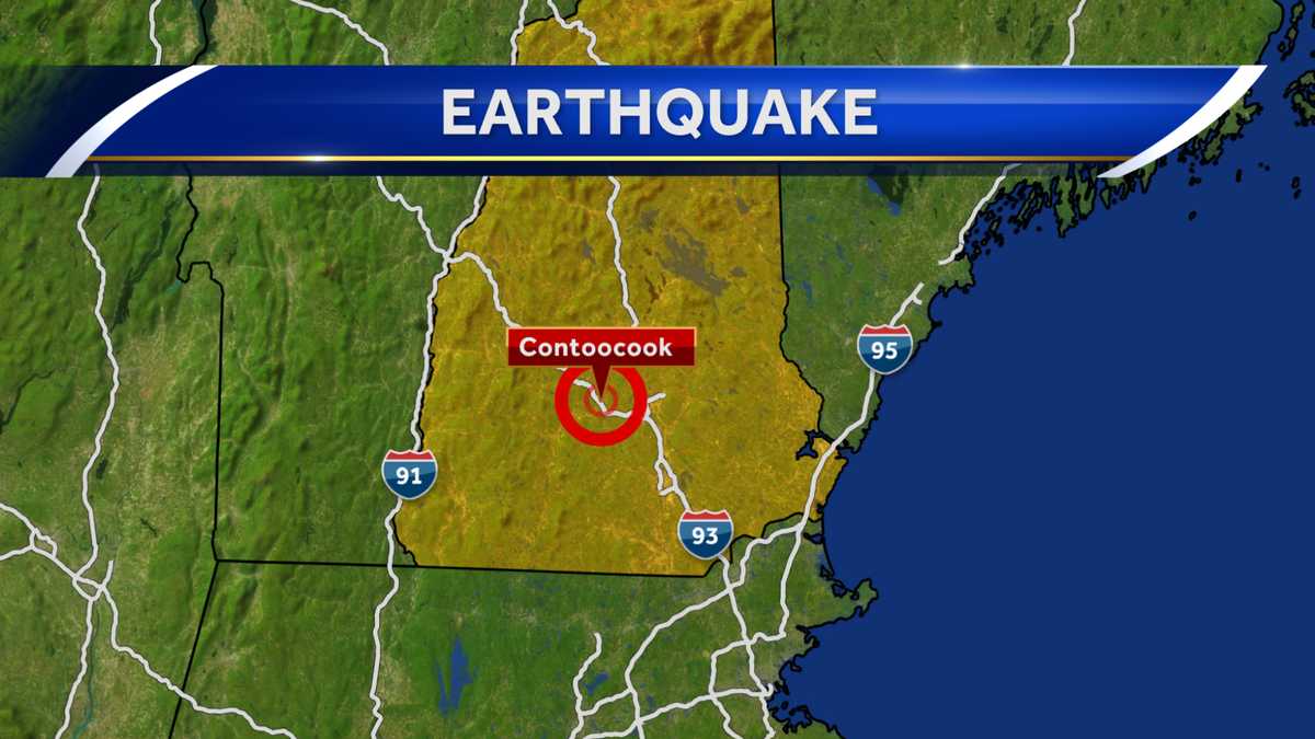 Earthquake shakes Concord area