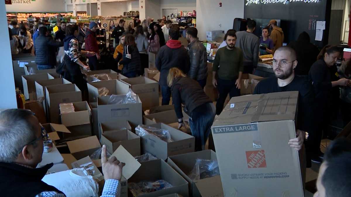 Mass. market's donation drive to help earthquake survivors in Turkey, Syria