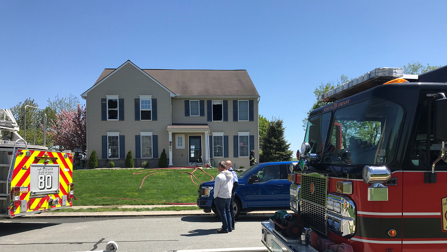 3 people displaced by Lancaster County house fire