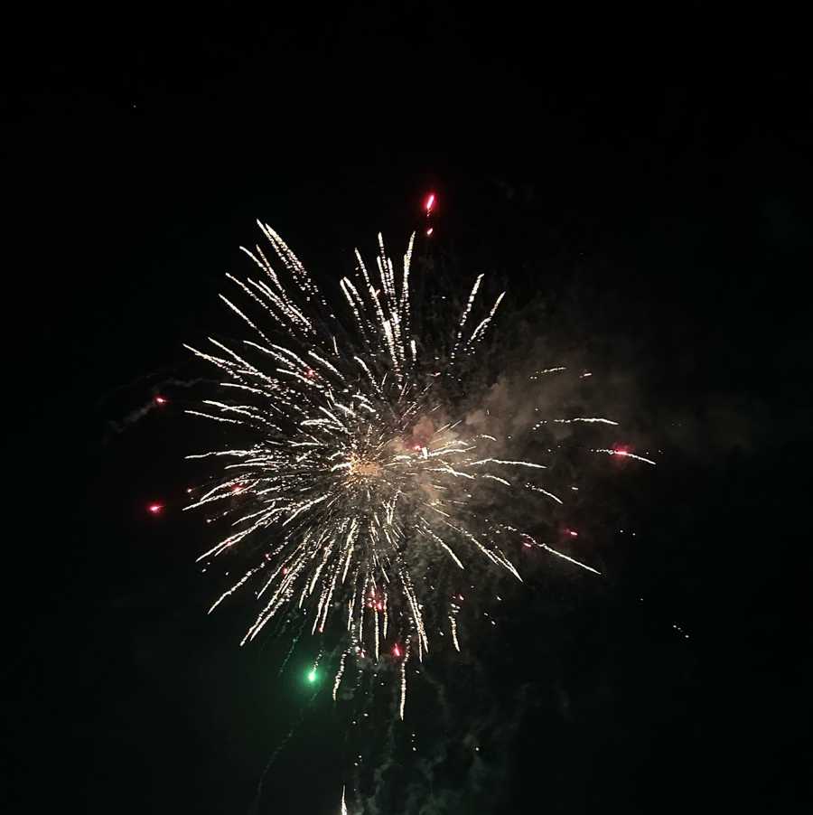 Fireworks display in East Petersburg, Pa.