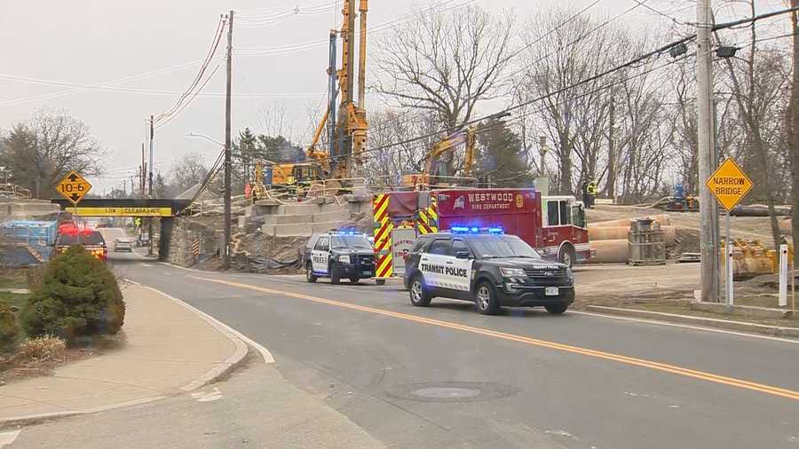 Worker seriously injured at Westwood bridge construction site