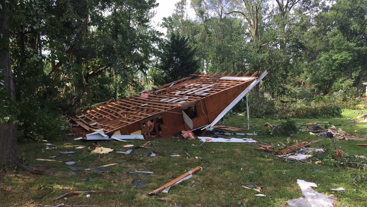PHOTOS: Damage extensive after tornado touches down in Queen Anne's County