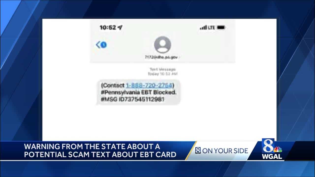 County Center - Scam Alert! Keep Your EBT Card and Account Secured