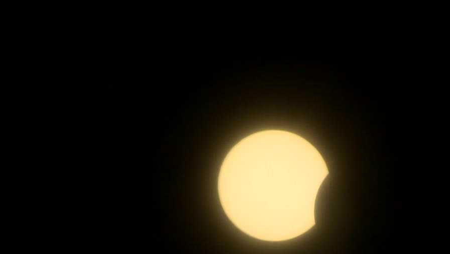 Solar Eclipse Live view from Massachusetts