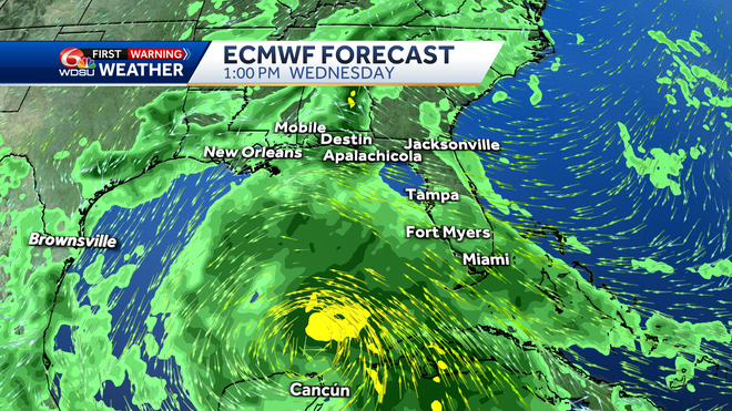 ecmwf miércoles 13:00