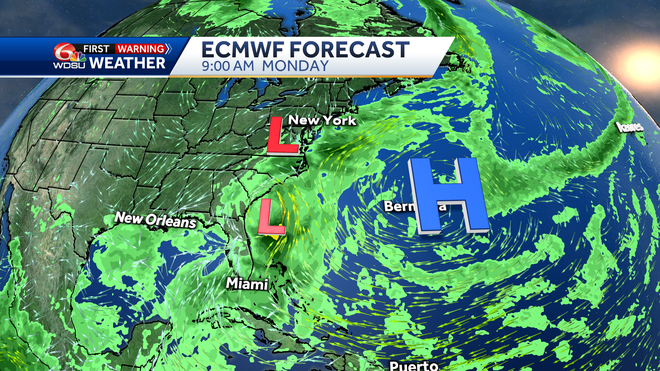 ECMWF Monday 9am