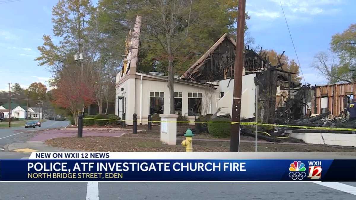 Eden church badly damaged in Sunday morning fire