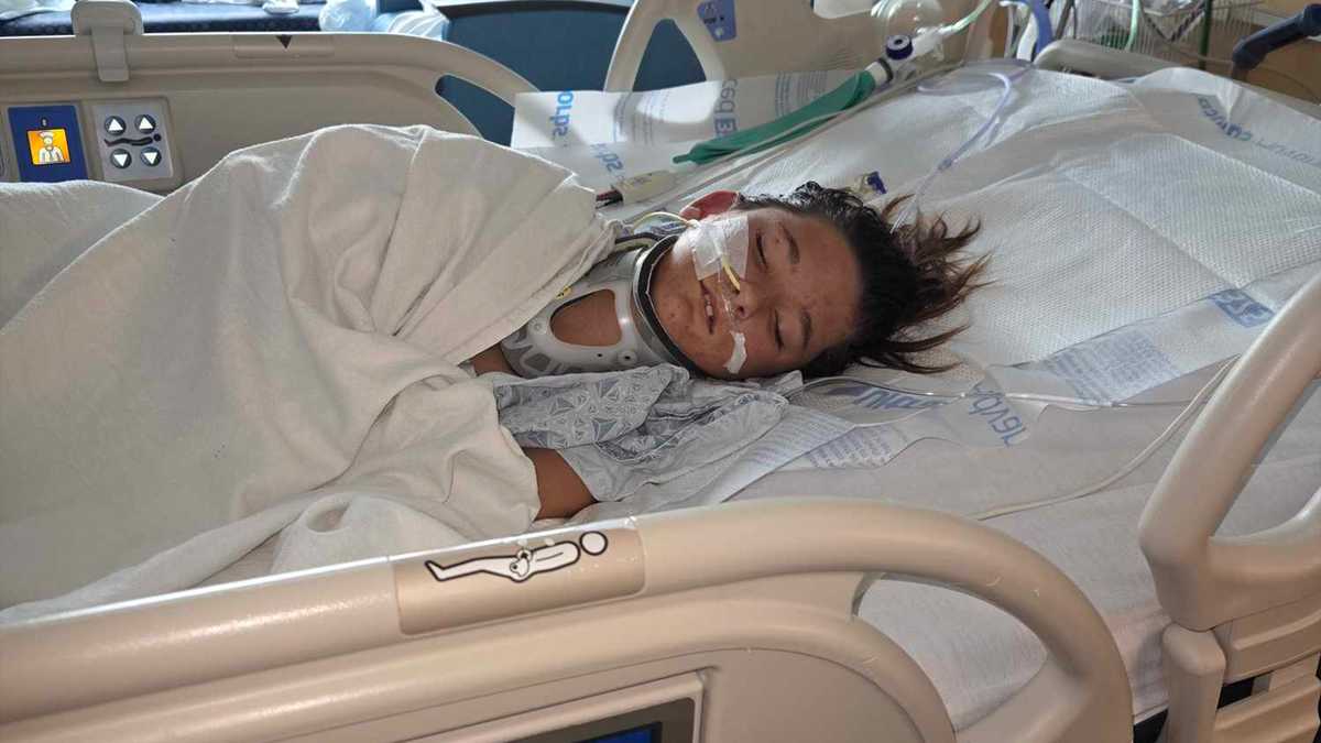 Photos: 12-year-old girl recovering in hospital after being hit by ...