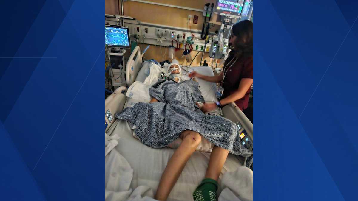 Photos: 12-year-old girl recovering in hospital after being hit by ...