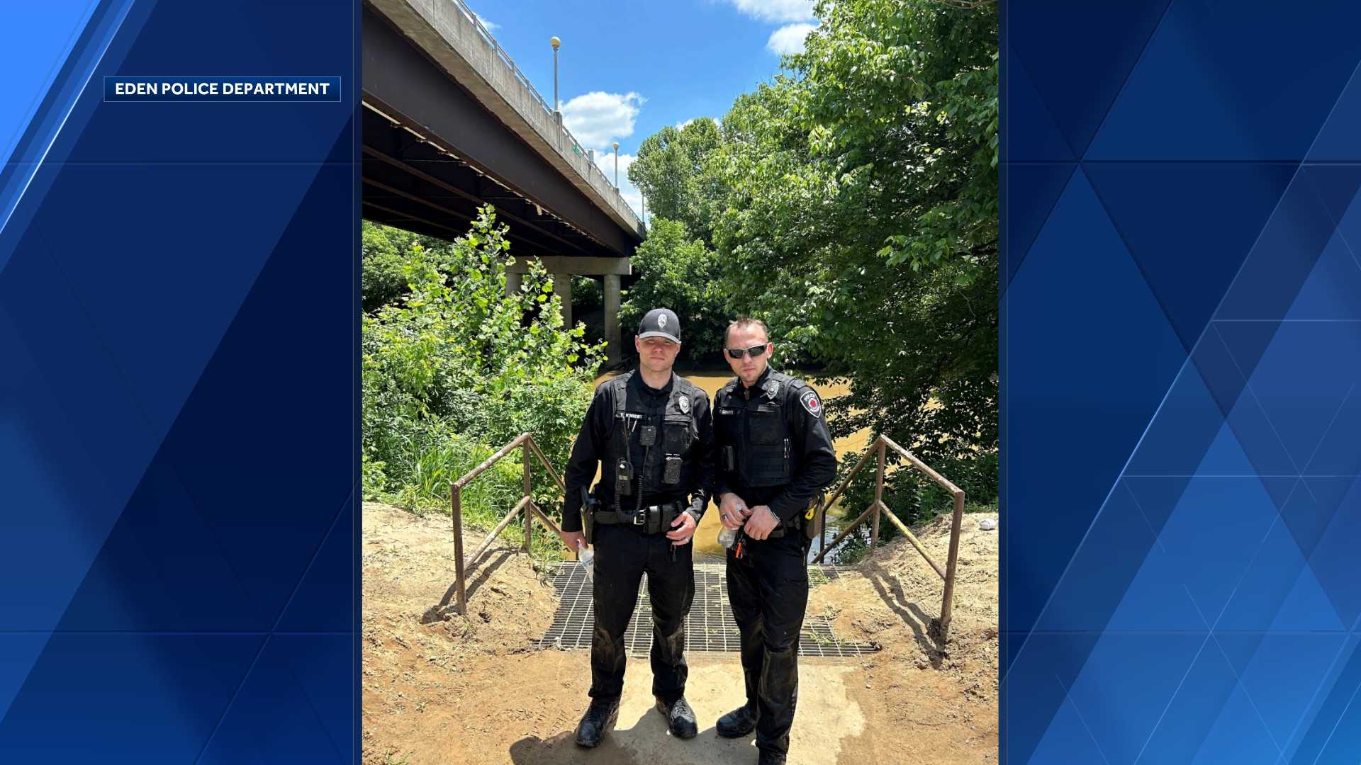 North Carolina: 3-year-old falls into river, saved by officers - Vimarsana News