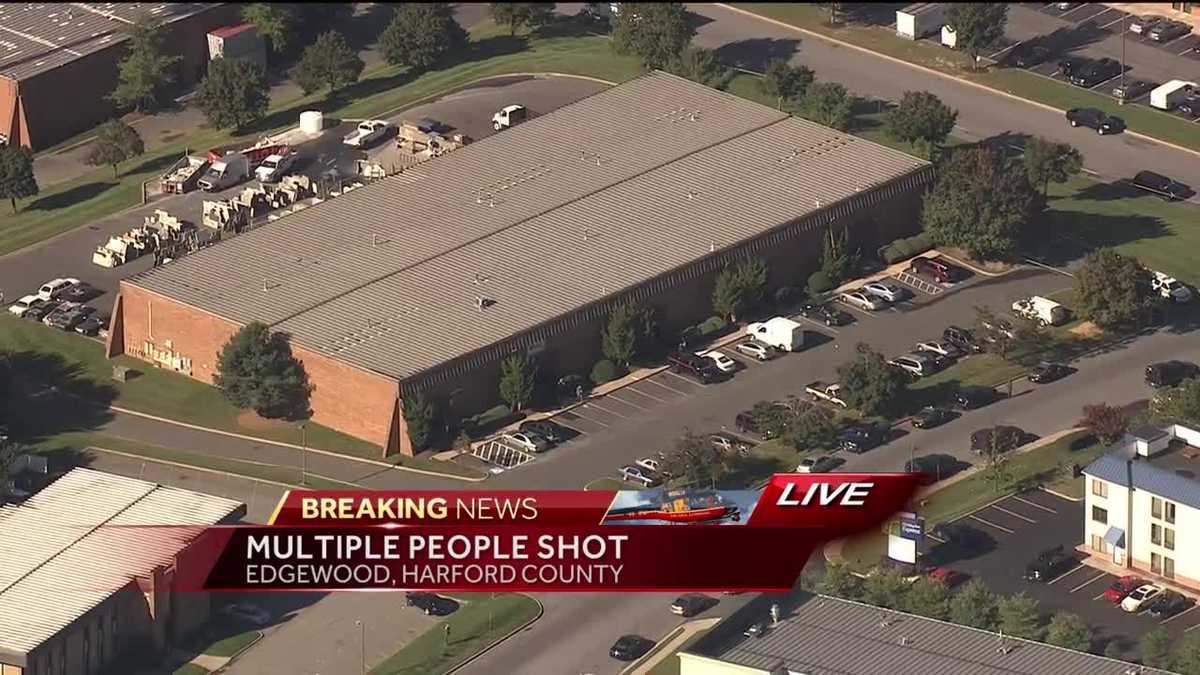 PHOTOS 5 shot in Edgewood business shooting; Suspect 'armed and dangerous'
