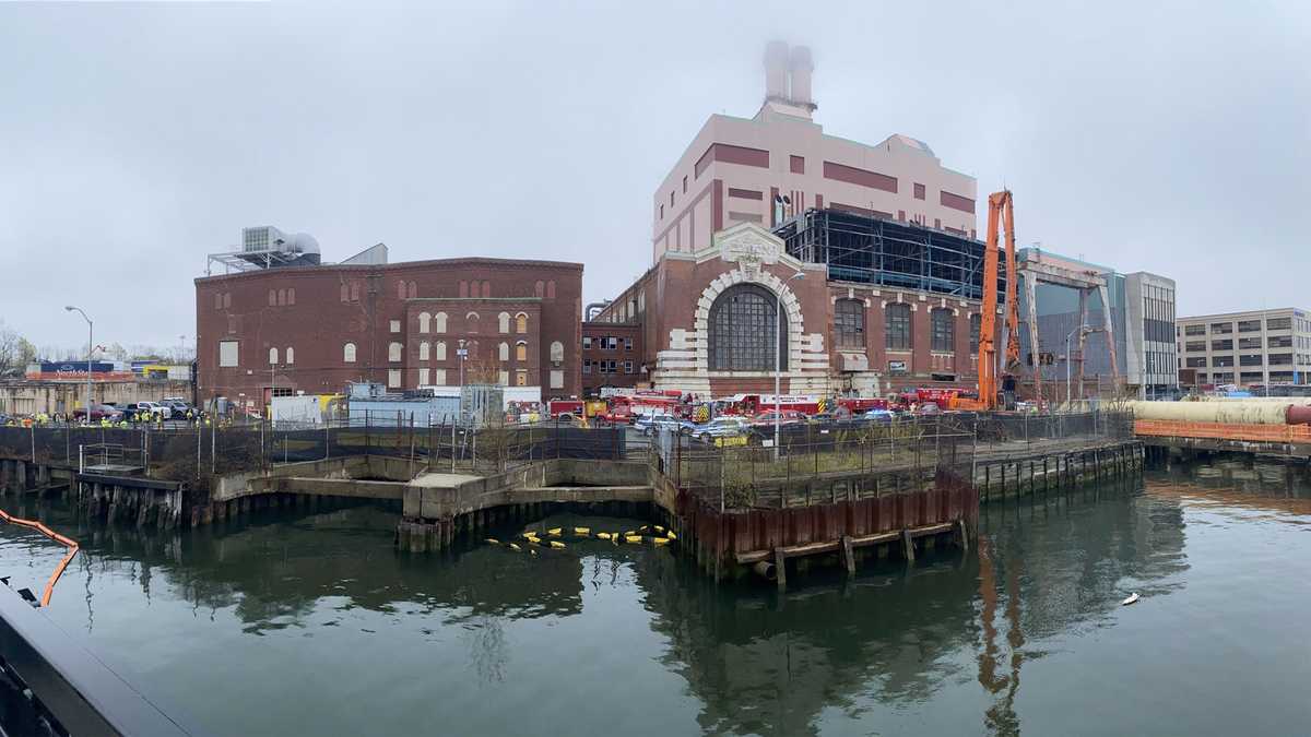 Multiple people injured in collapse at old Boston power plant