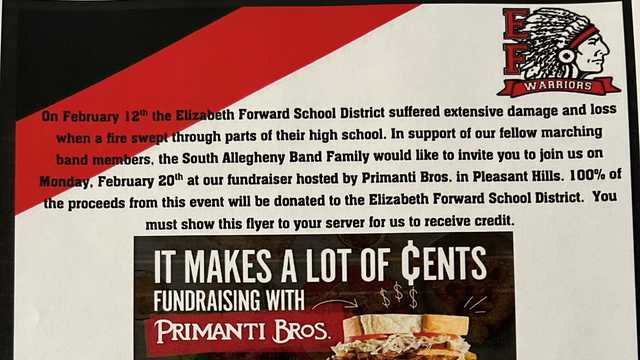 Elizabeth Forward fire: South Allegheny organizes fundraisers - Vimarsana News
