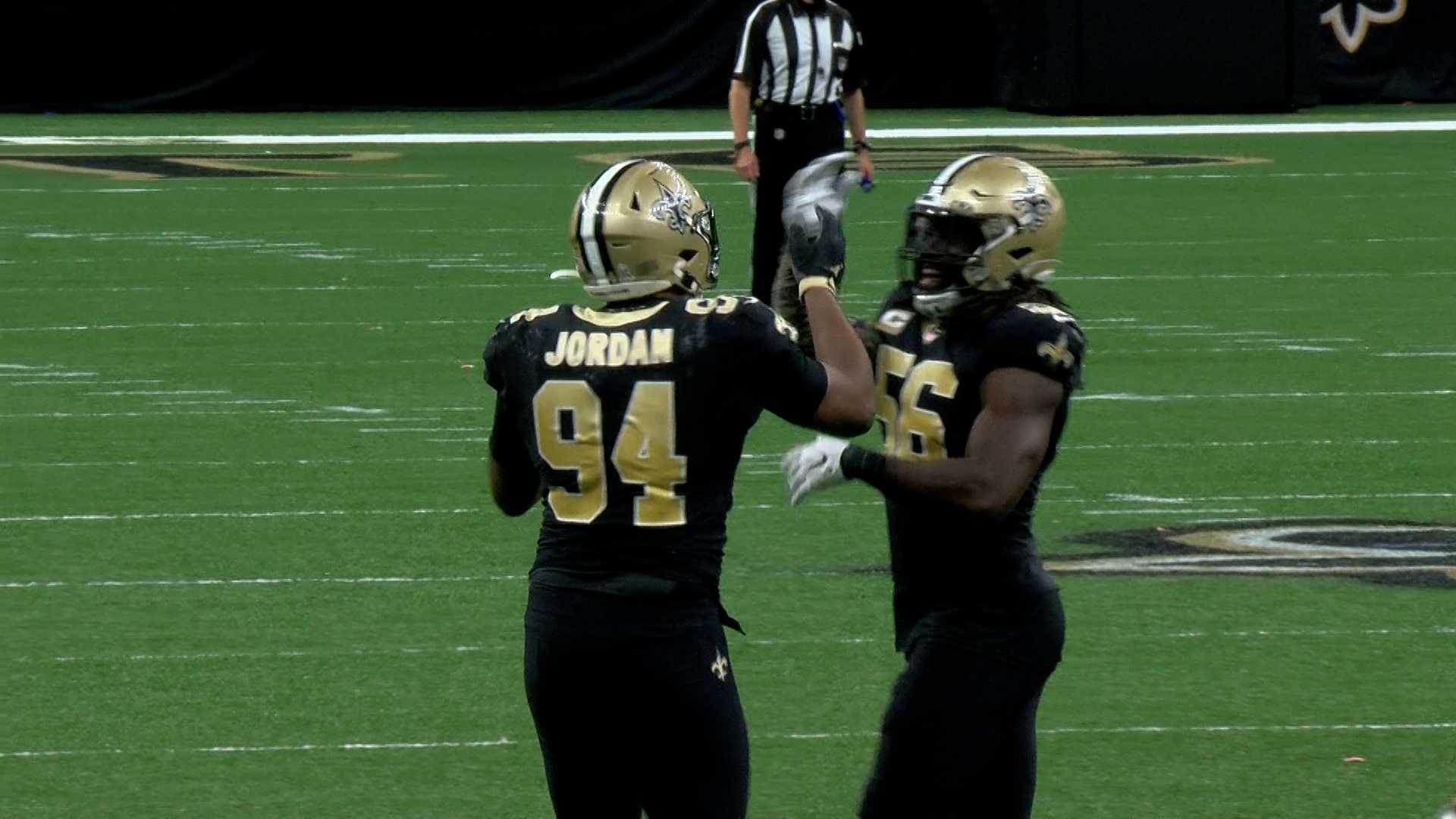 VIDEO: Cam Jordan And Demario Davis Discuss Dominant Performance By ...