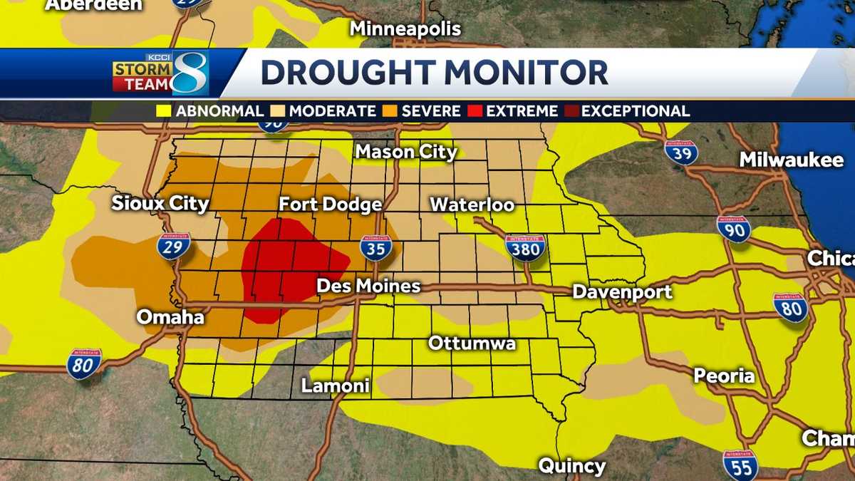 New report More than 96 of Iowa under dry conditions