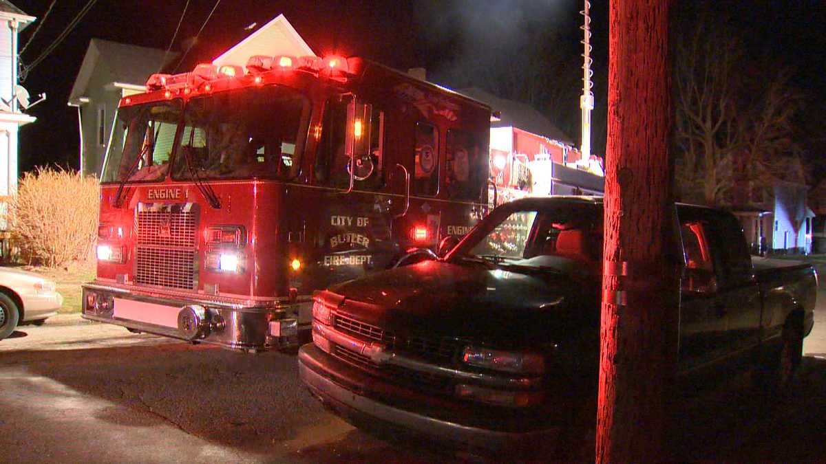 2alarm fire breaks out inside of Butler County home