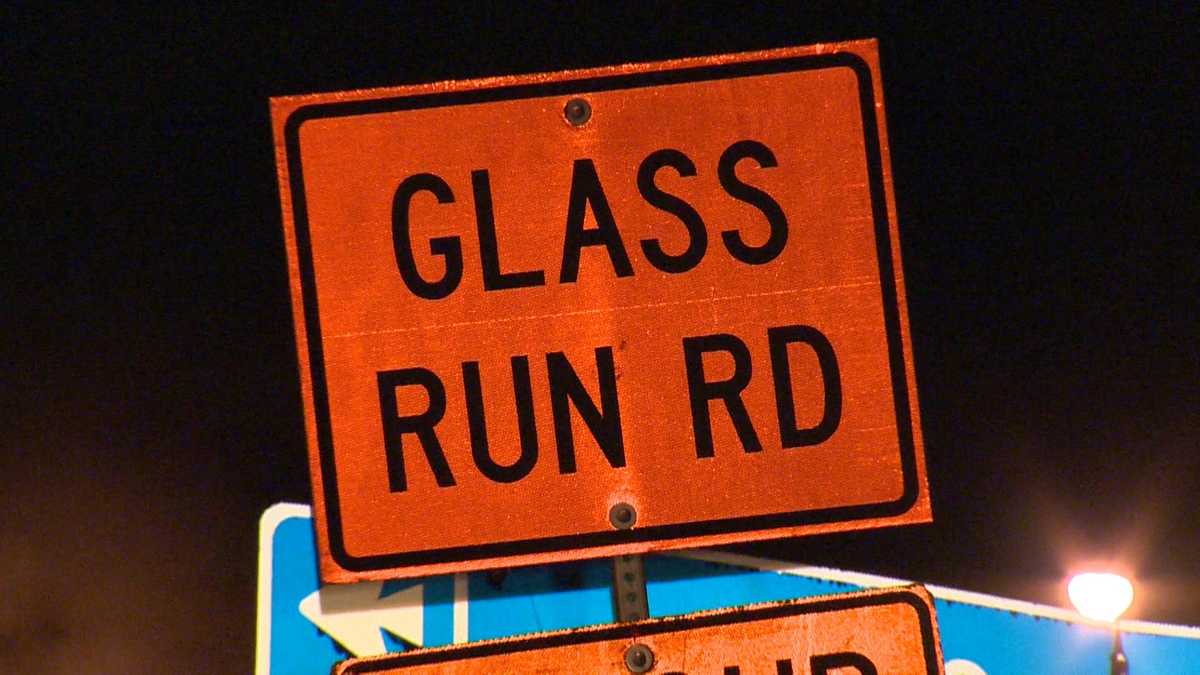 Lengthy closure of Glass Run Road begins Monday morning