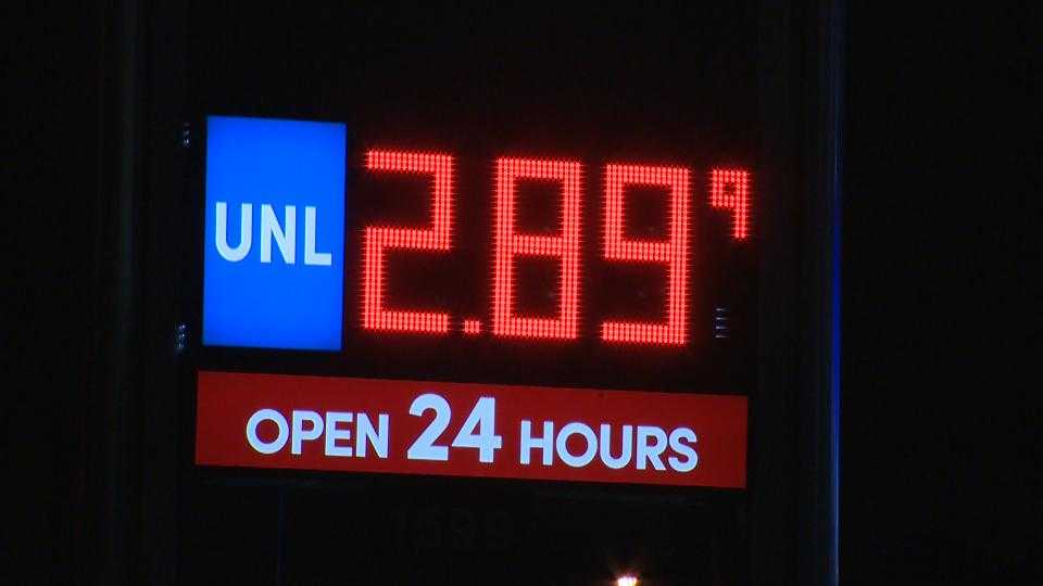 Gas prices on the rise in the Pittsburgh area