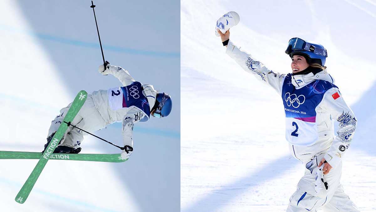 Eileen Gu soars to halfpipe gold, her 3rd medal at 2026 Olympics