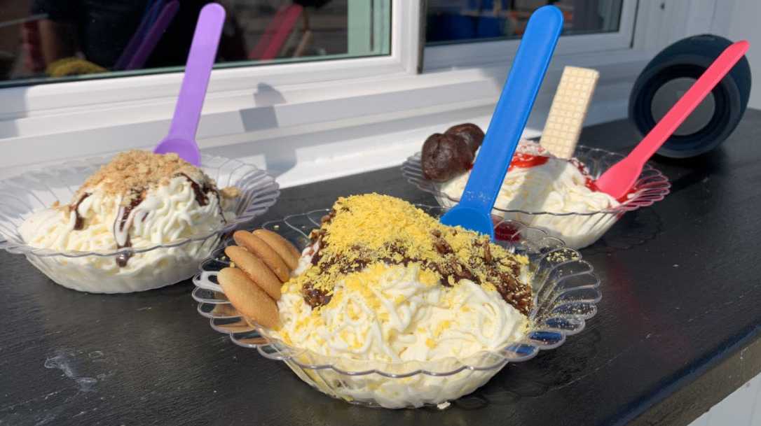 This northern Kentucky dessert shop is serving up spaghetti-style ice cream