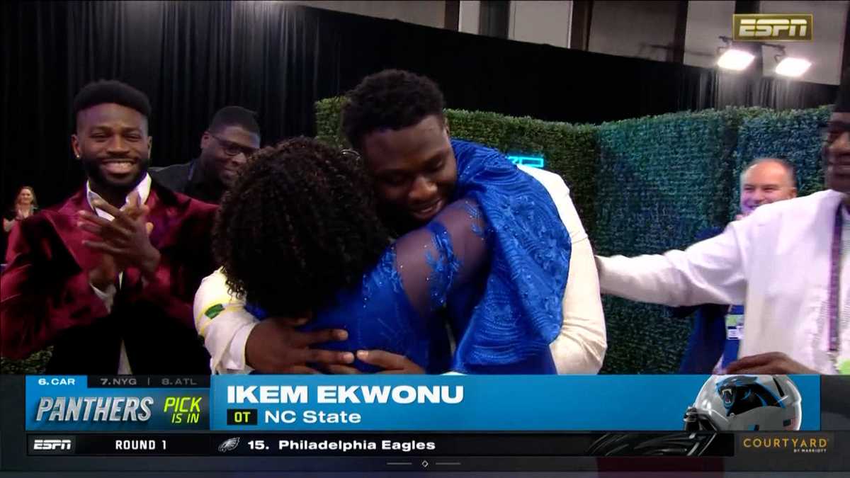 NFL Draft: Carolina Panthers select Ikem Ekwonu 6th Overall