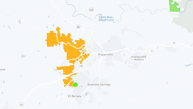 1,700+ PG&E customers lose power in El Dorado County - Vimarsana News