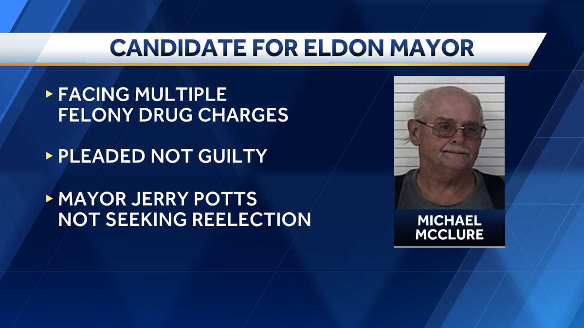 Eldon, Iowa candidate for mayor faces felony drug charges