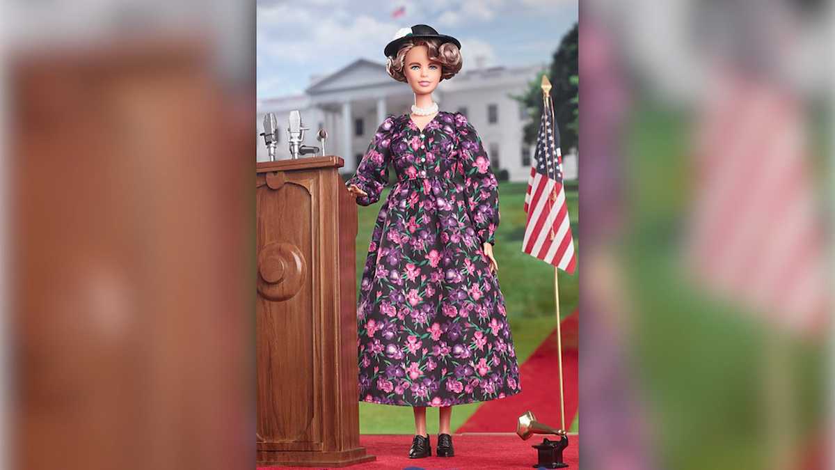 Barbie unveils new Eleanor Roosevelt doll as part of company's