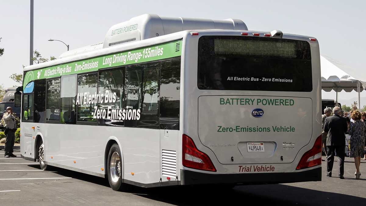 California mandates 100percent zeroemission bus fleet