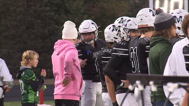 Millard West shows support for classmate with Friday theme