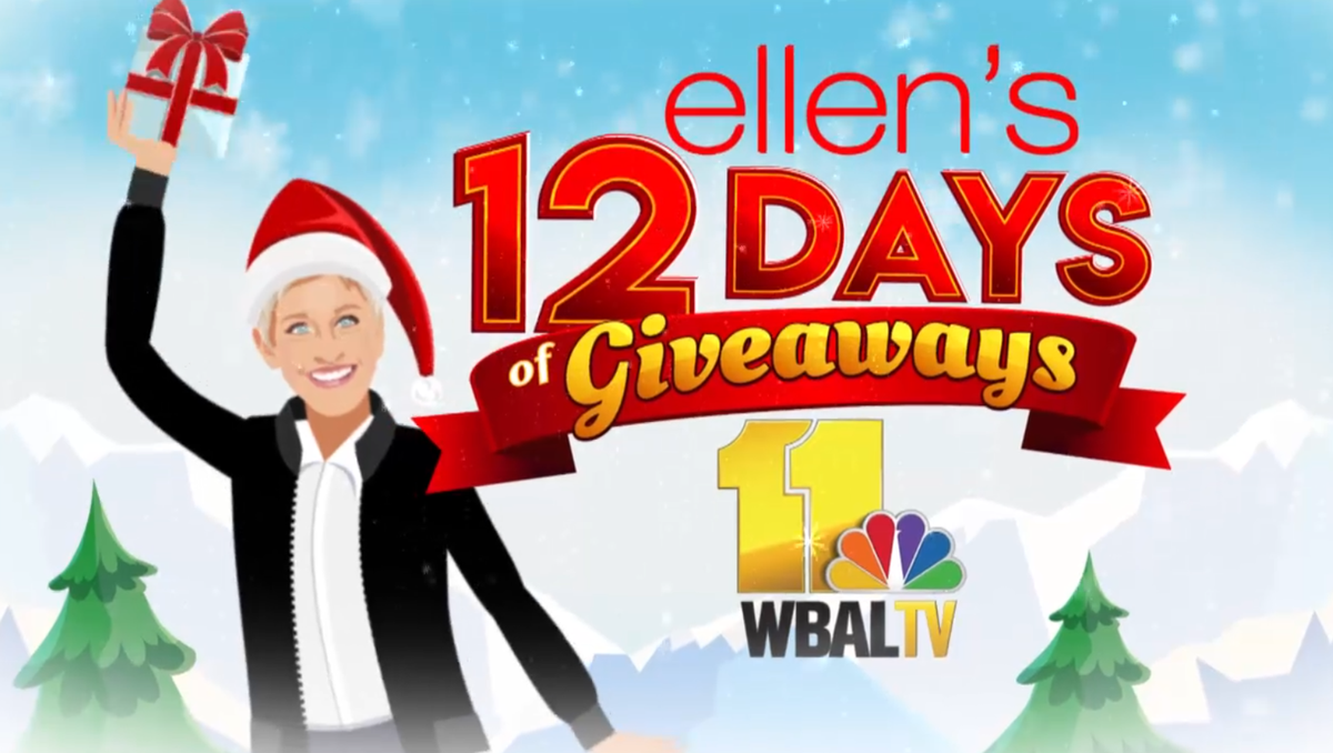 Ellen's 12 Days of Giveaways 2020
