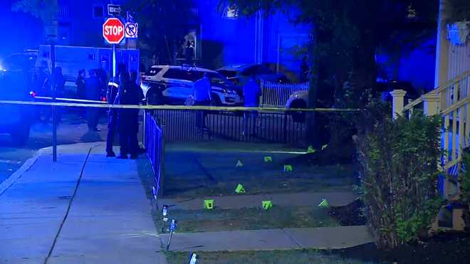 ellington street evidence markers dorchester shooting