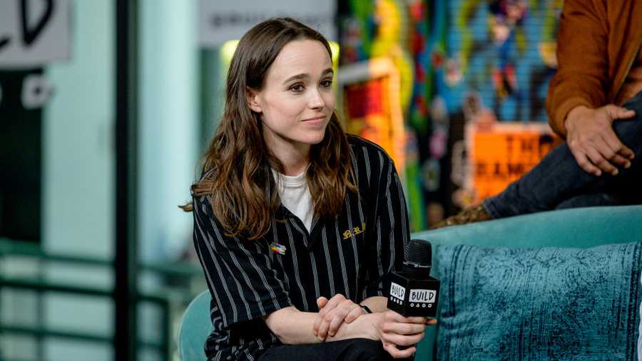 Actor Elliot Page, previously known as Ellen Page, discusses "Tales of the City" with the Build Series at Build Studio on June 3, 2019 in New York City.