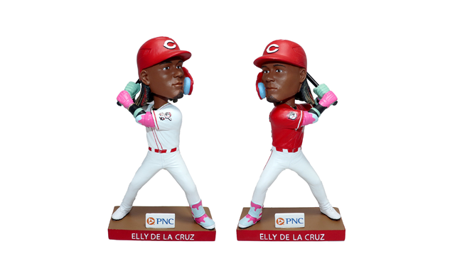Reds giving away Elly De La Cruz Switch-Hitter Bobblehead at game