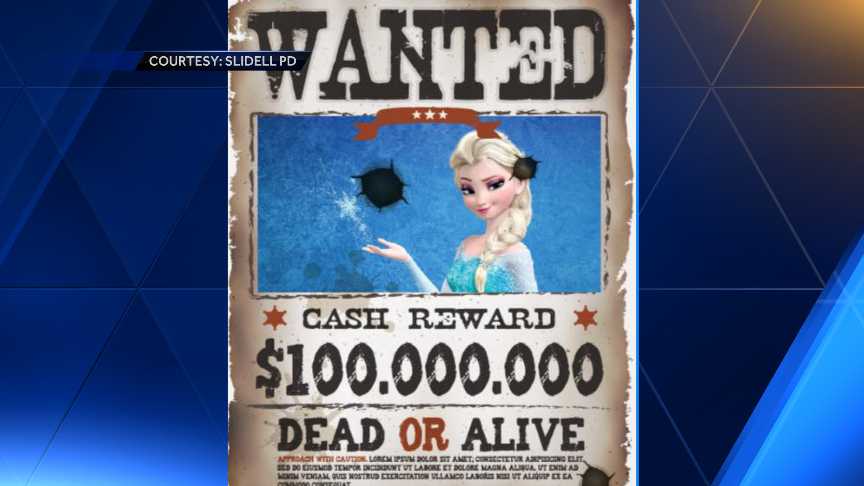 Slidell Pd Puts Out Arrest Warrant For Queen Elsa Due To Frigid 2039