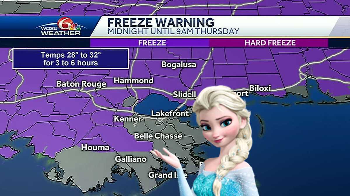 Who Stuck The South In The Freezer Temperatures Drop Ahead Of Chilly Night