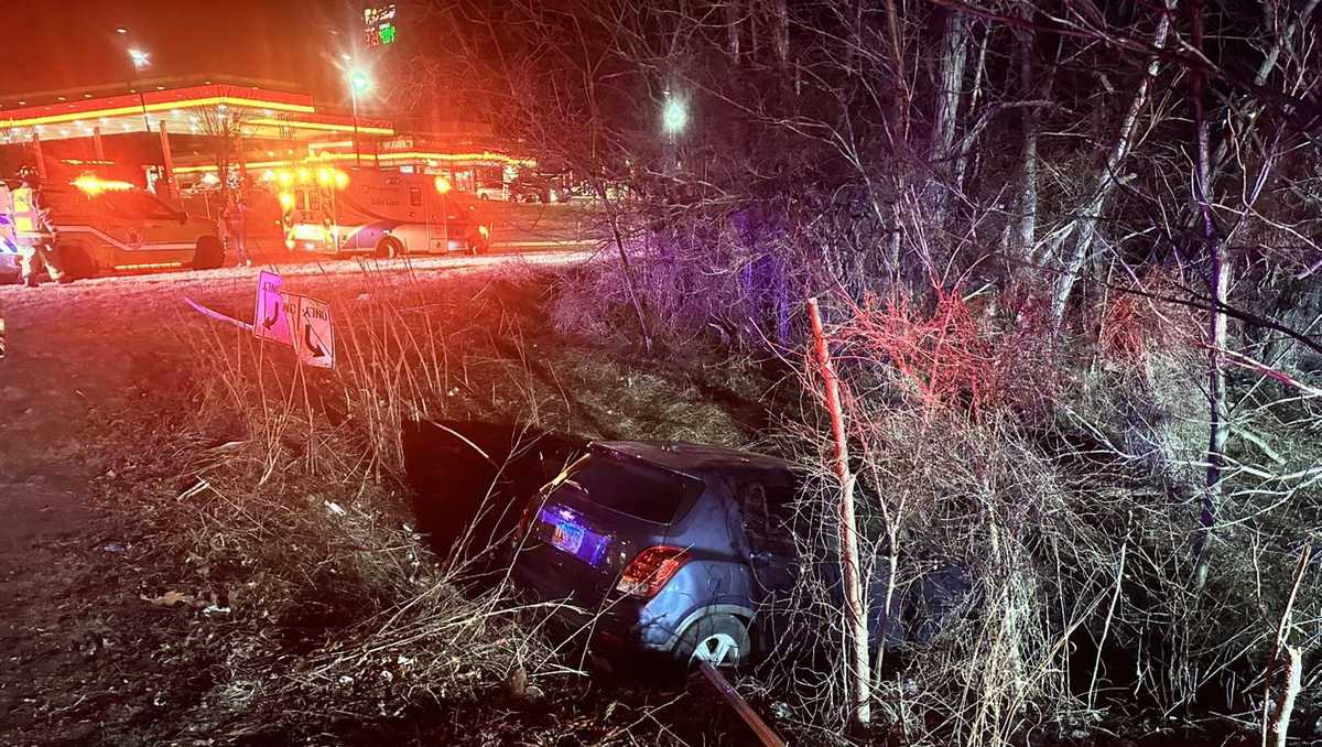 2 people injured after vehicle crashes down embankment in Dauphin ...
