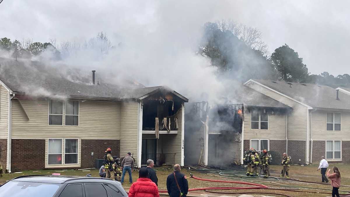 Fire at Lory of Hoover apartment complex in Jefferson County