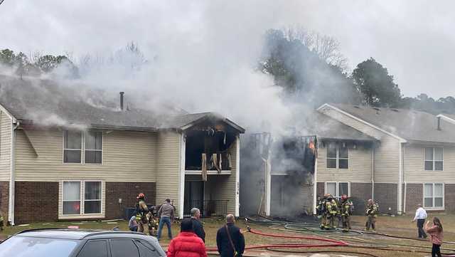 Several apartments damaged by fire near Vestavia Hills - Vimarsana News