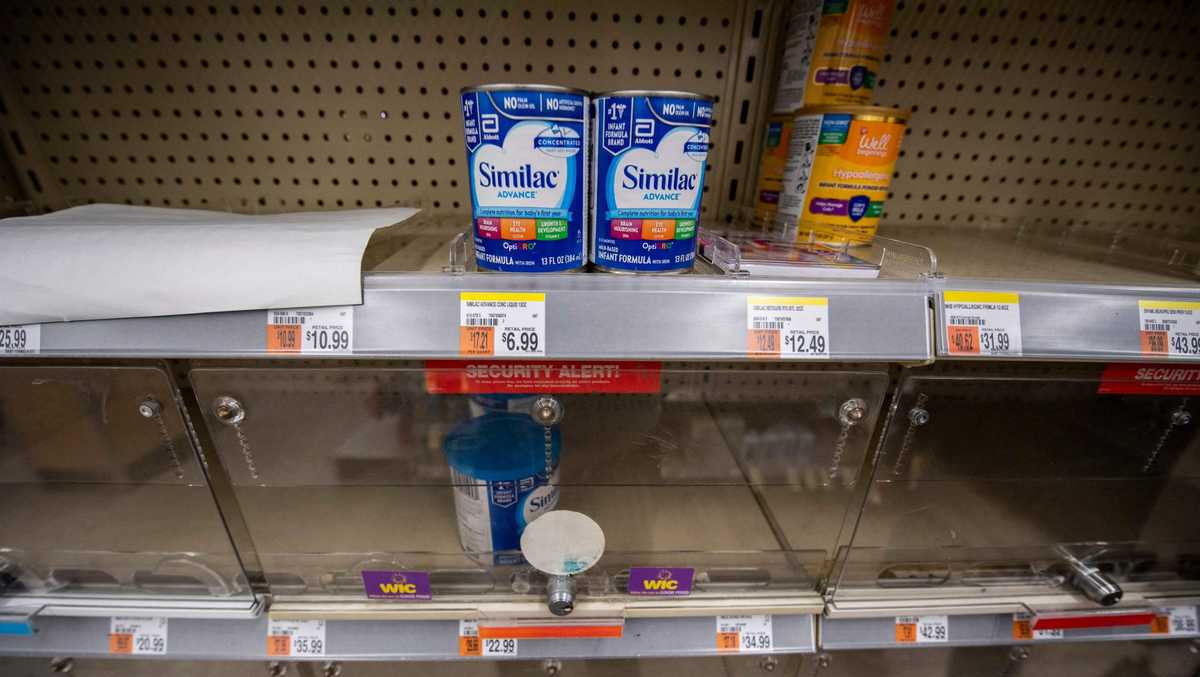 Here's when to expect more baby formula to hit store shelves
