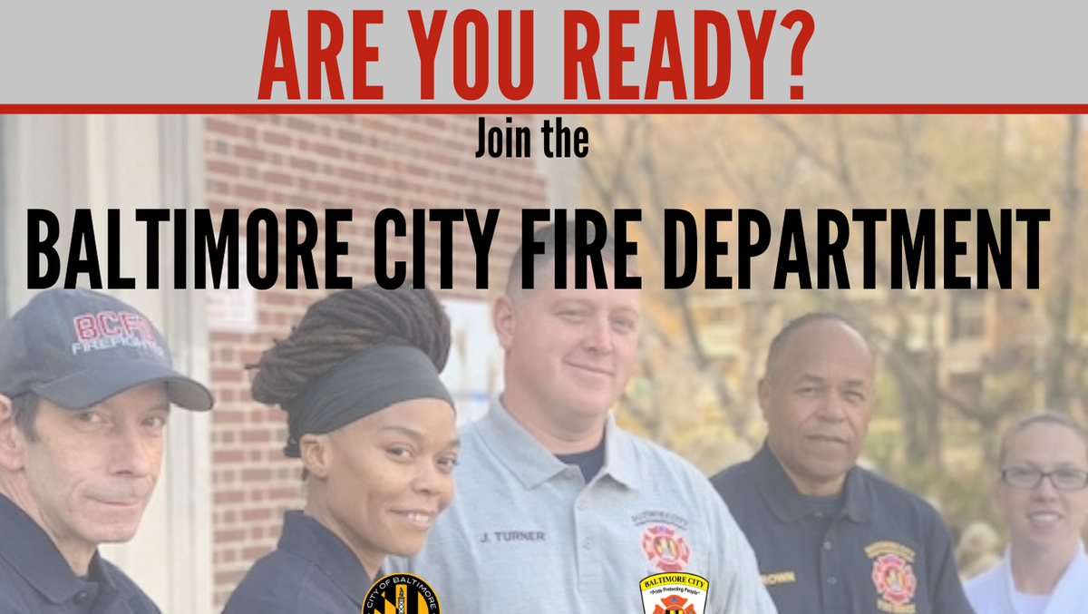 Baltimore Fire Department accepting EMT, firefighter applications
