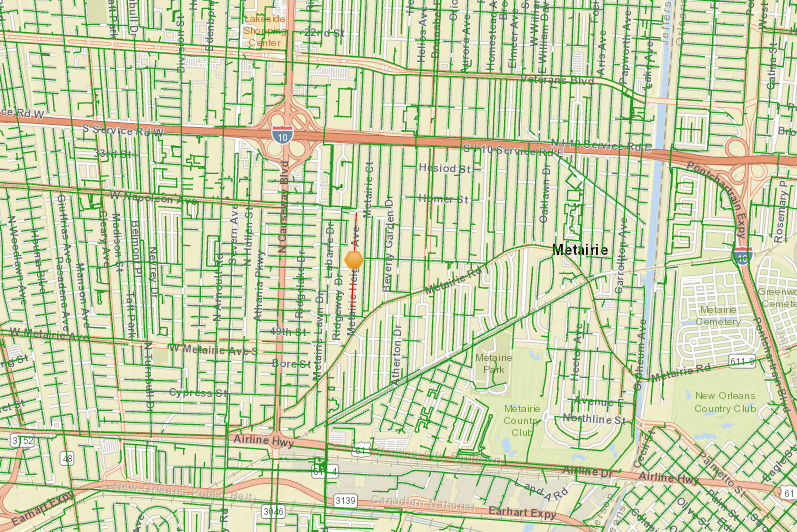 Entergy Metairie Kenner Power Outages