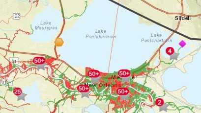 Hurricane Francine paralyzes power supply in parts of Louisiana