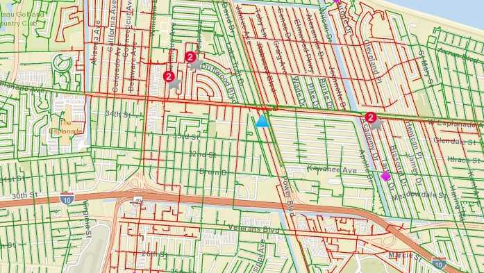 Entergy Reports Power Outages in Jefferson Parish Entergy Reports Power Outages in Jefferson Parish