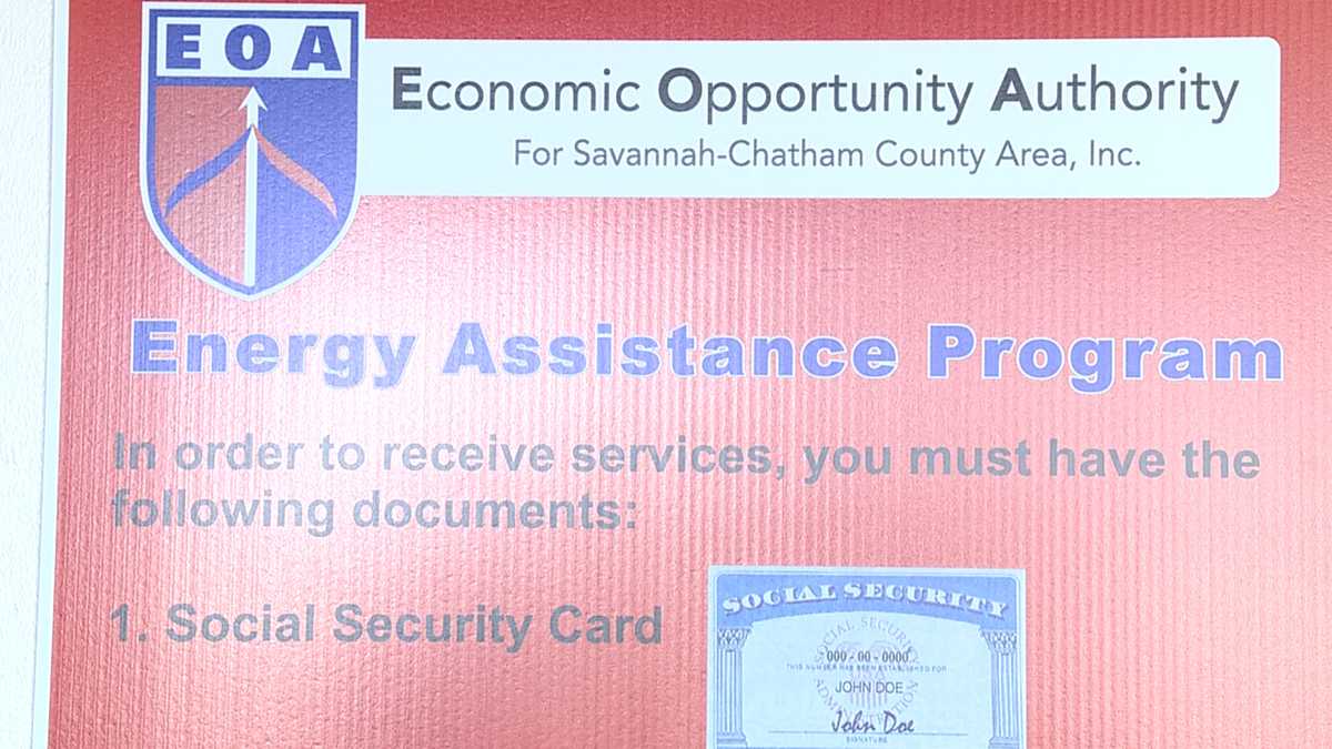 Economic Opportunity Authority offering energy assistance