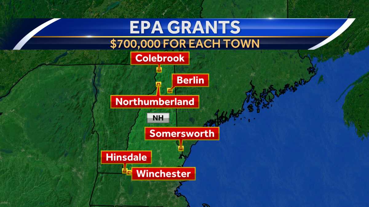 6 towns getting 700K in EPA grants to clean up sites