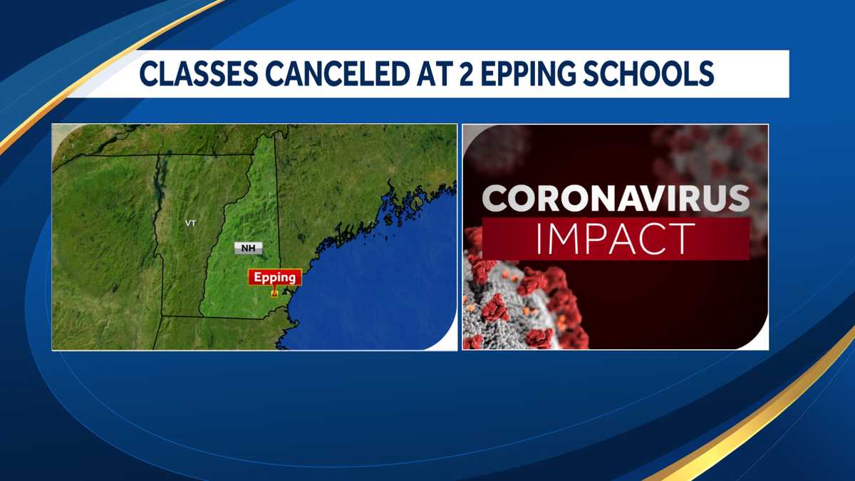 2 Epping, New Hampshire schools closed amid coronavirus concerns