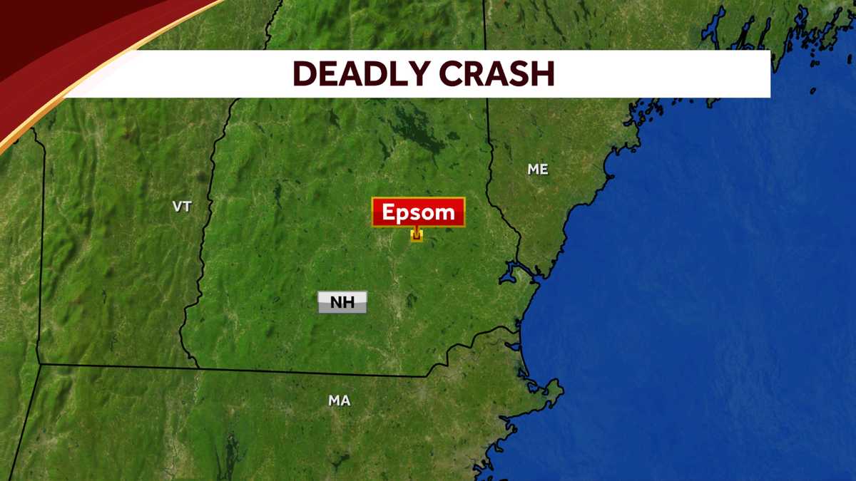 Man killed in crash in Epsom, New Hampshire, police say